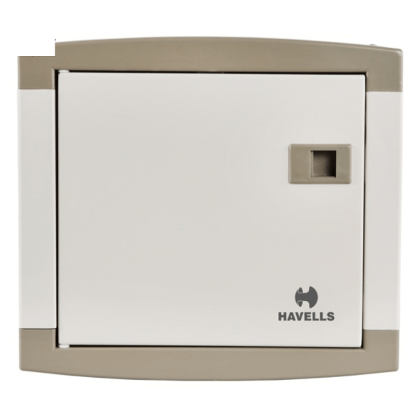 Havells 8 Way SPN Distribution Board – 100A Electrical DB Box for Safe Power Distribution in Ghana