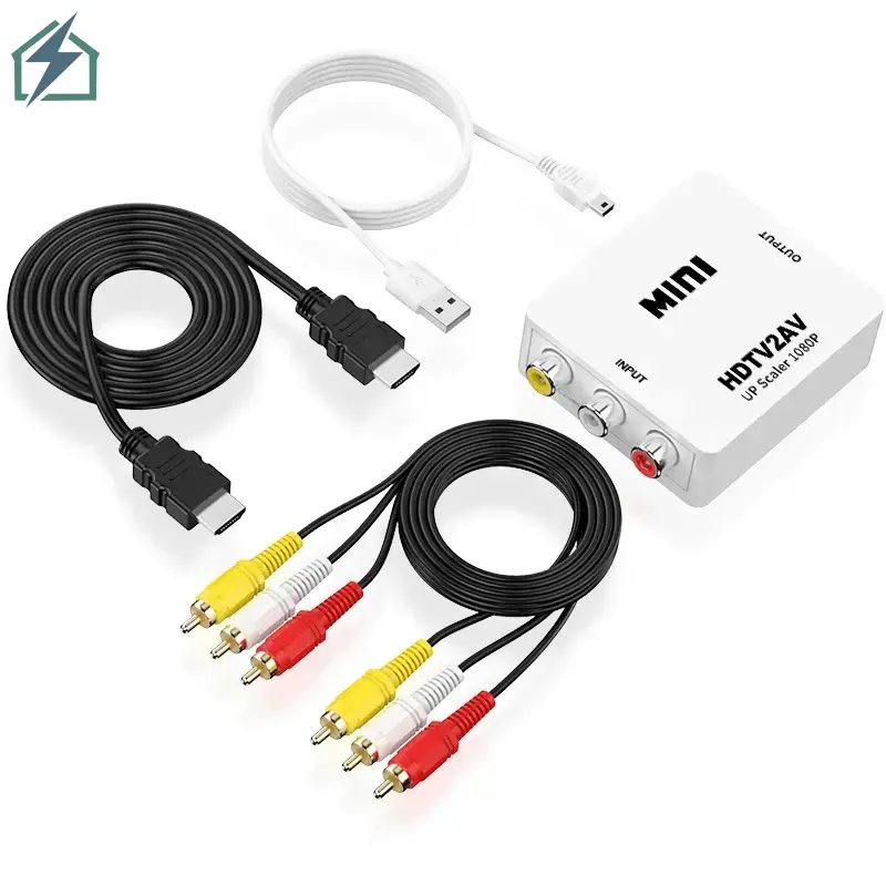 HDMI to RCA Converter – 1080P HDMI to AV Adapter for TVs, Decoders & Gaming Consoles Ghana (1)