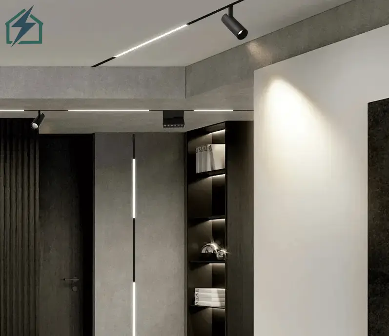 LED Track Bar Spotlight – Adjustable COB Ceiling Track Light for Shops, Showrooms & Modern Interiors (3)