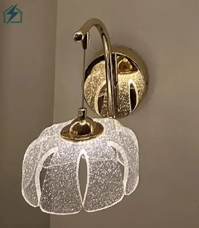 Luxury French Style Bedside Wall Lamp – Modern LED Wall Light for Bedroom, Living Room & Corridor Ghana (6)