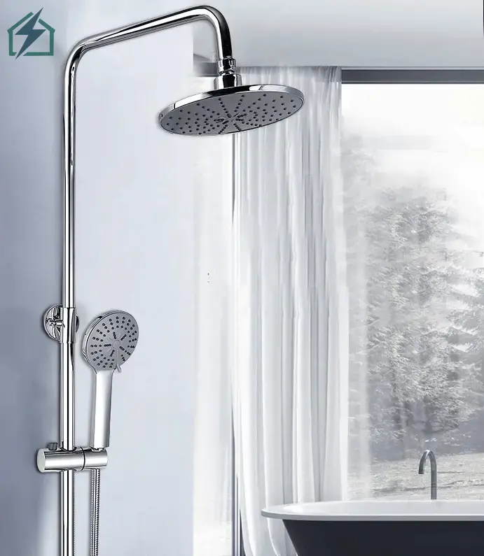 Luxury Hot & Cold Bathroom Shower System for Homes, Hotels & Apartments Ghana (1)