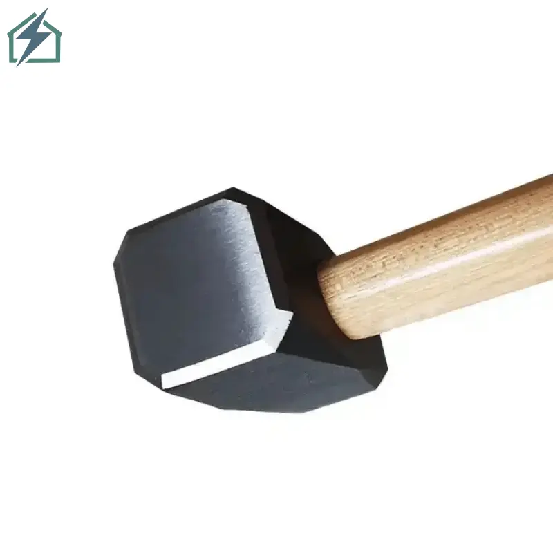 Masonry Wooden Hammer – Heavy Duty Carbon Steel Club Hammer Ghana (1)