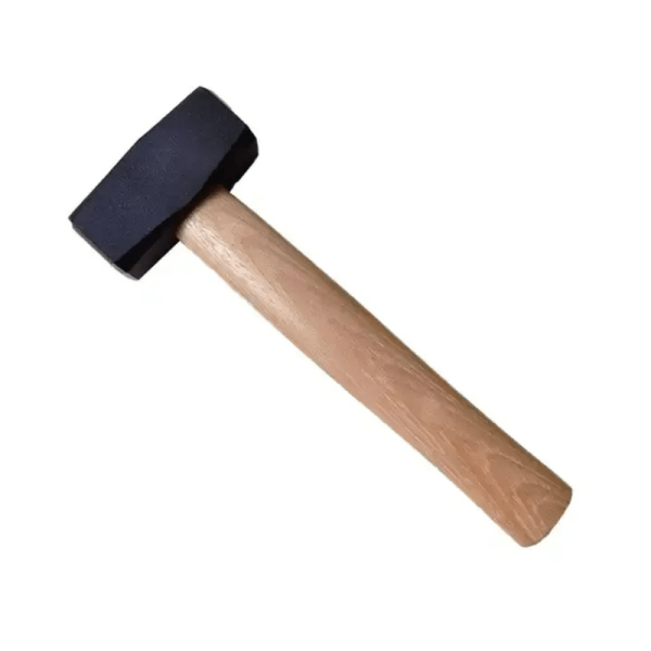 Masonry Wooden Hammer – Heavy Duty Carbon Steel Club Hammer Ghana