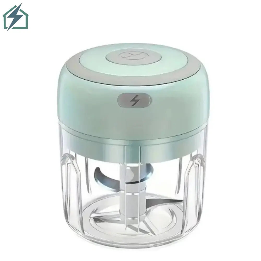 Mini Electric Garlic Crusher Ghana – USB Rechargeable Food Chopper for Garlic, Pepper & Onion Multi-Purpose Design