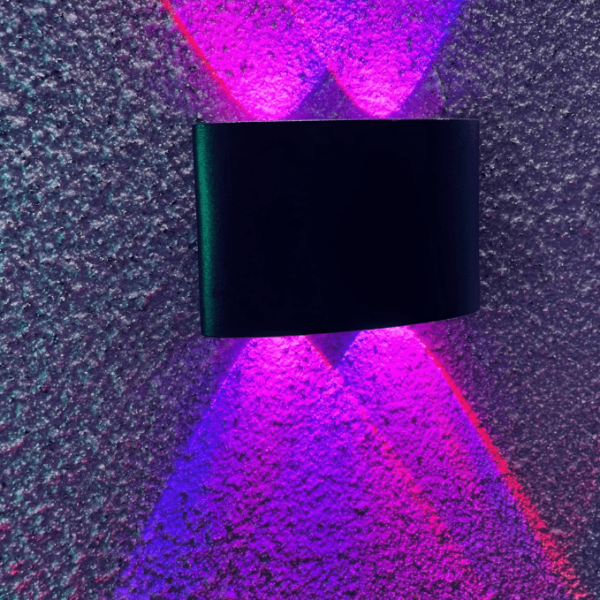 RGB Outdoor Wall Lamp – Modern Up & Down LED Gate Light for Compound, Fence & Exterior Walls Ghana