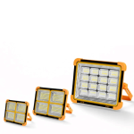 Solar Rechargeable 4 Head LED Flood Light – Outdoor Emergency Security Light Ghana