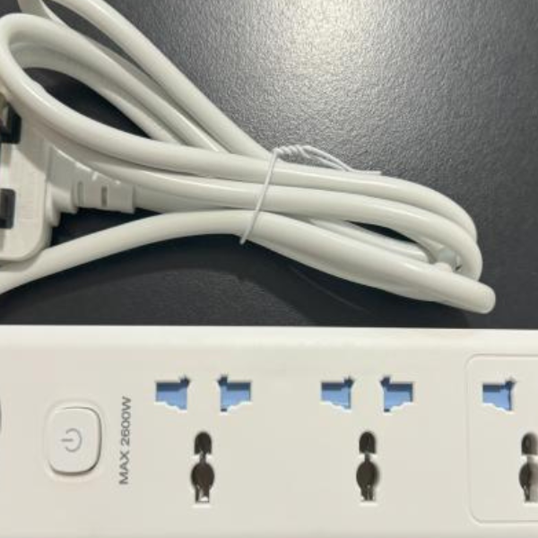 Standard Multi-Hole Extension Socket – 2-3-4-5-6 Outlet Power Strip Ghana