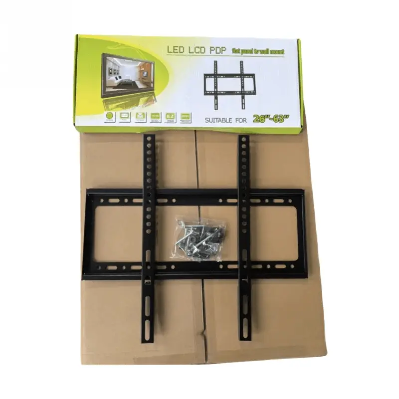Steel TV Wall Bracket – Heavy-Duty Fixed TV Wall Mount for LCD & LED TVs in Ghana (5)