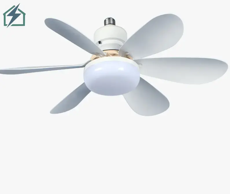 SUIMING Smart Remote E27 Screw Fan Light – 2-in-1 Ceiling Fan & Dimmable LED Light Ghana (3)