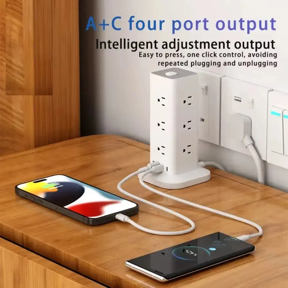 Tankara Heavy-Duty Power Strip 2500W Ghana – 8–12 Socket Extension Board Ghana (5) - Copy