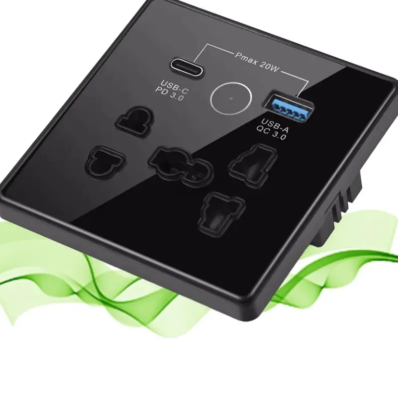 WiFi Smart Socket with Type-C Fast Charging – in Ghana (2)