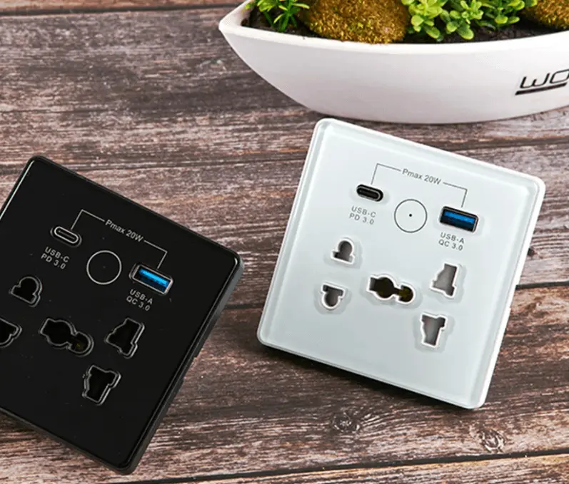 WiFi Smart Socket with Type-C Fast Charging – in Ghana (4)