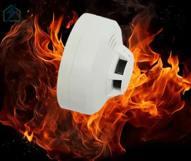 Wired Smoke Detector – Photoelectric Fire Alarm Smoke Detector for Homes & Commercial Buildings Ghana (4)