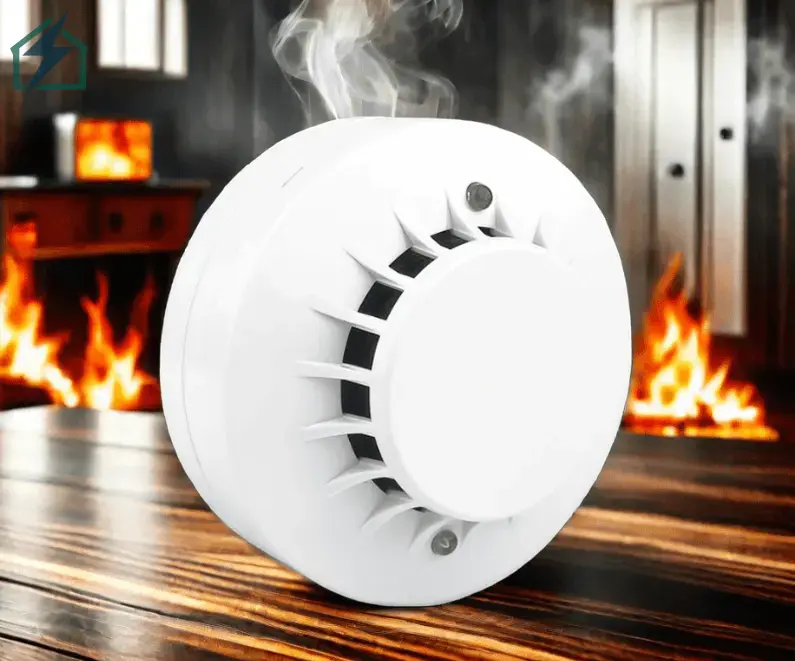Wired Smoke Detector – Photoelectric Fire Alarm Smoke Detector for Homes & Commercial Buildings Ghana (6)