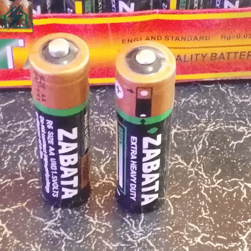 ZABATA AAA Battery – 1.5V Super Heavy Duty Zinc Carbon Dry Battery for Electronics in Ghana (4)