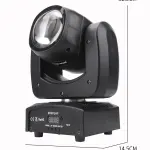 100W 4-in-1 RGBW Moving Head DJ Disco Party Beam Light