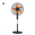 16 Inch Solar Rechargeable Standing Fan – High Power Cooling Fan with Solar Panel