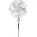 16 Inch Solar Rechargeable Standing Fan with Solar Panel – High Power Cooling Fan for Dumsor in Ghana