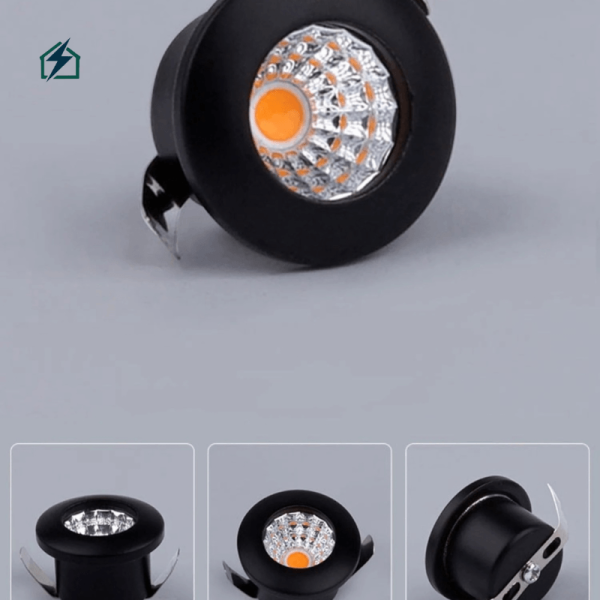1W LED COB Spotlight – Aluminum Ceiling Spot Light for POP & Interior Design
