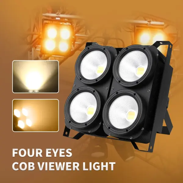 400W 4-Eye COB LED Audience Light with DMX512 for Stage & Events