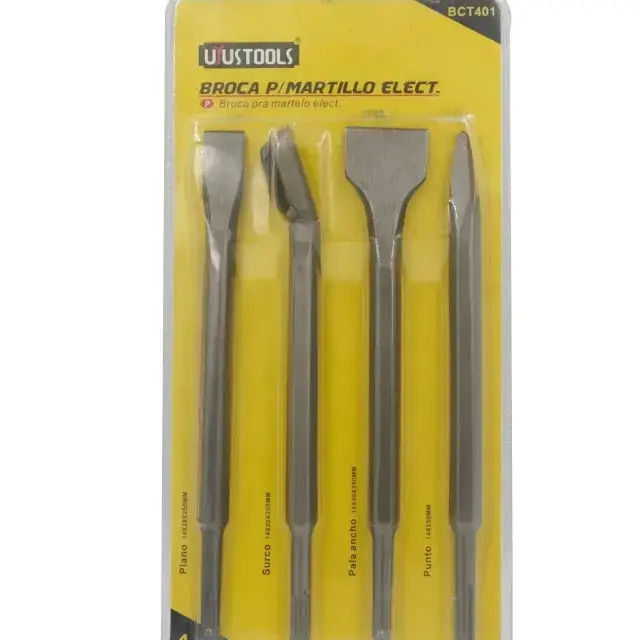 4PCS SDS Plus Concrete & Masonry Chisel Drill Bit Set Ghana (1)