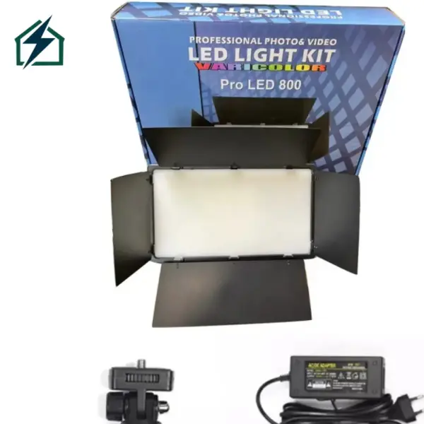 50W LED Video Light Ghana – Portable Bi-Color Studio Light for Content Creators