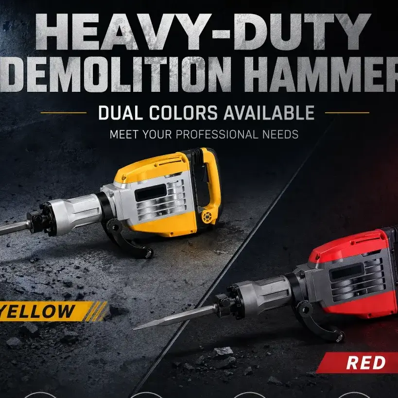65A85A Heavy-Duty Electric Demolition Drill — 220V Industrial Crushing Tool Ghana (5)