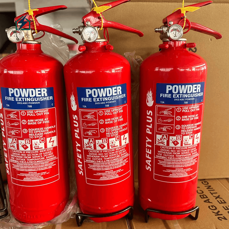 โ 6kg DCP Fire Extinguisher Durable carbon steel cylinder construction