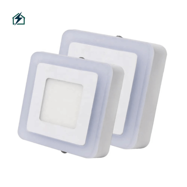 6W Double Color Panel Light