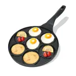 7-Hole Breakfast Pan Ghana – Non-Stick Pancake, Waffle & Crepe Pan
