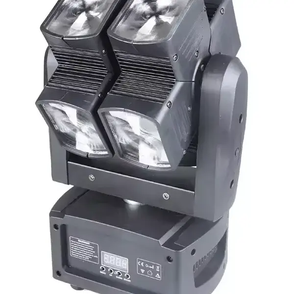 8×12W RGBW Rotating LED Moving Head Light with DMX512 for DJ & Events Ghana (1)