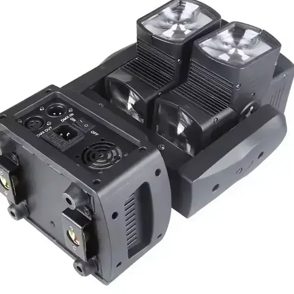 8×12W RGBW Rotating LED Moving Head Light with DMX512 for DJ & Events Ghana (4)