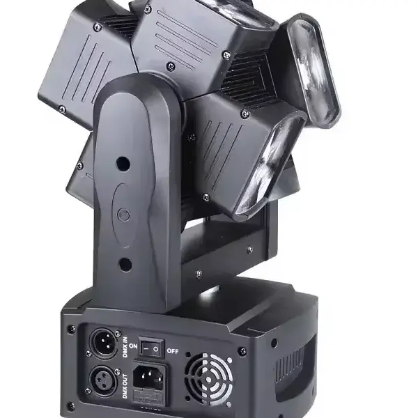 8×12W RGBW Rotating LED Moving Head Light with DMX512 for DJ & Events Ghana (5)