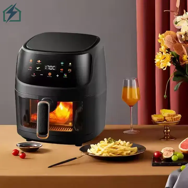 8L Large Capacity Air Fryer Ghana – Smart Family Cooking Air Fryer 1 (1)