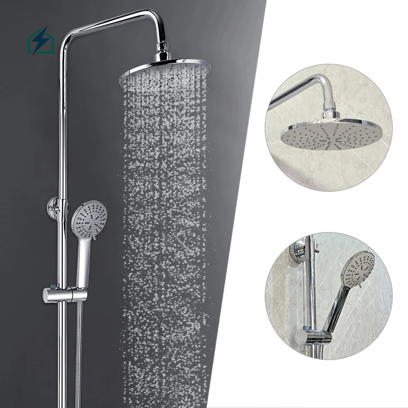 β Adjustable Rainfall Shower Set Ceramic Valve Core