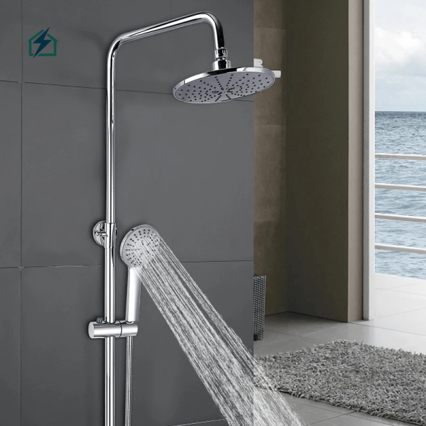 Adjustable Rainfall Shower Set