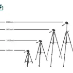 Aluminum Camera Tripod Ghana – Adjustable Lightweight Tripod for Phones & Cameras