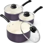 Aluminum Ceramic Non-Stick Cookware Set Ghana – Durable Home Kitchen Pots