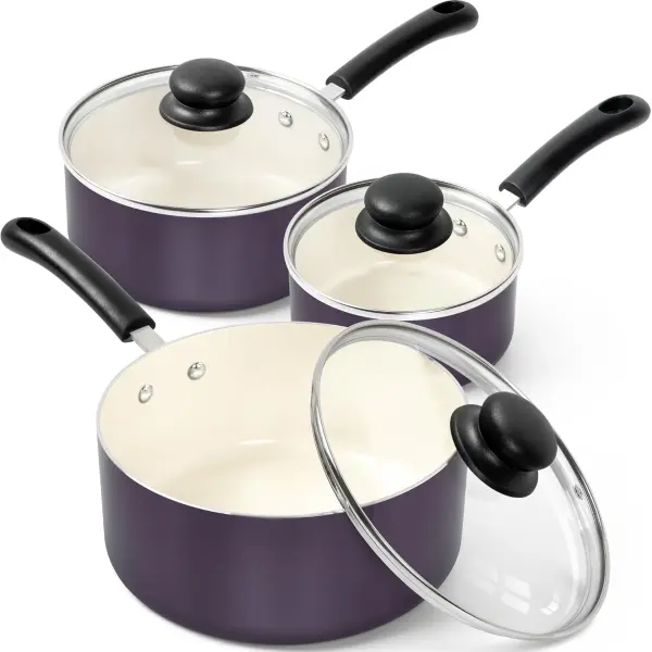 Aluminum Ceramic Non-Stick Cookware Set Ghana – Durable Home Kitchen Pots