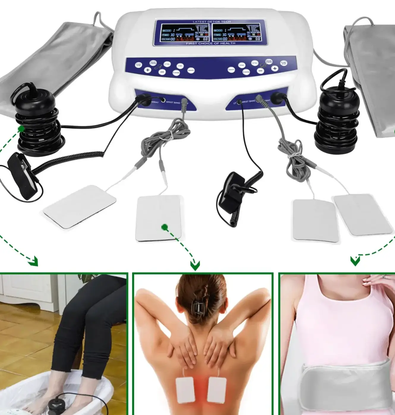 AmywellMED Ionic Detox Foot Spa & Hydrotherapy Foot Bath Machine – 3–8L Ghana (3)