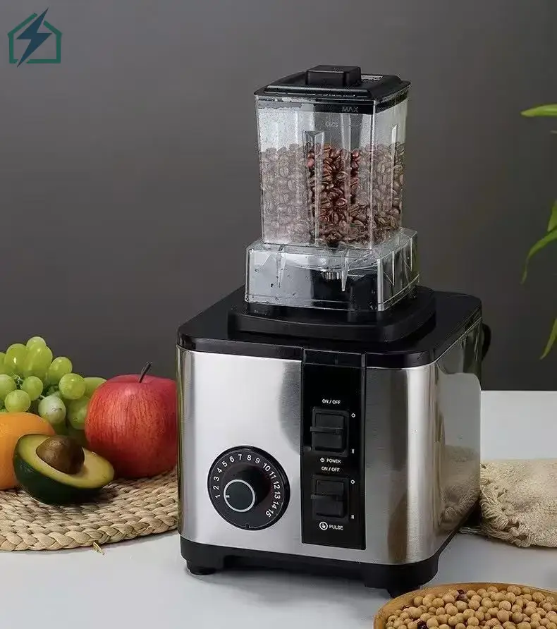 AVELON Heavy-Duty Stainless Steel Blender Ghana – 4500W Ice Crushing Smoothie Blender 1 (6)