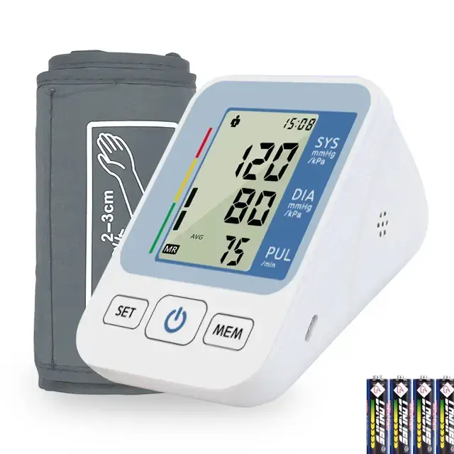 Big Screen Digital Blood Pressure Monitor – Large Display Automatic Upper Arm BP Monitor (3)