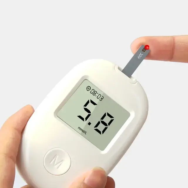 Blood Glucose Meter – Digital Blood Sugar Testing Kit with LCD Display & Test Strips (3)