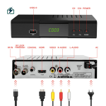 DVB T2 Full HD WiFi Set Top Box