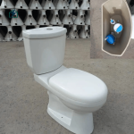 Modern Ceramic Dual Flush Toilet