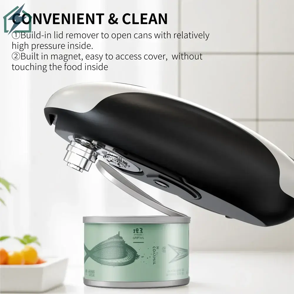 CLITON Cordless Electric Can Opener Ghana – One-Touch USB-C Rechargeable Can Opener 1 (2)