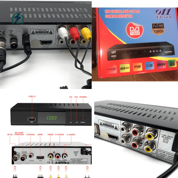 DVB Combo Full HD WiFi Set Top Box