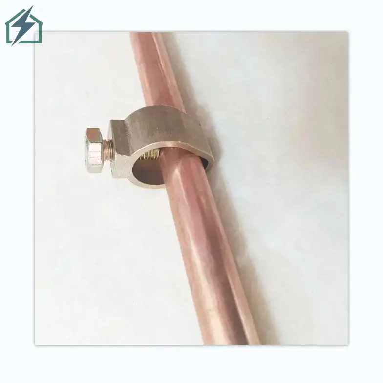 Copper Earth Rod Clamp 38, 58 & 34 Ghana – Heavy Duty Earthing Clamp 1 (1)