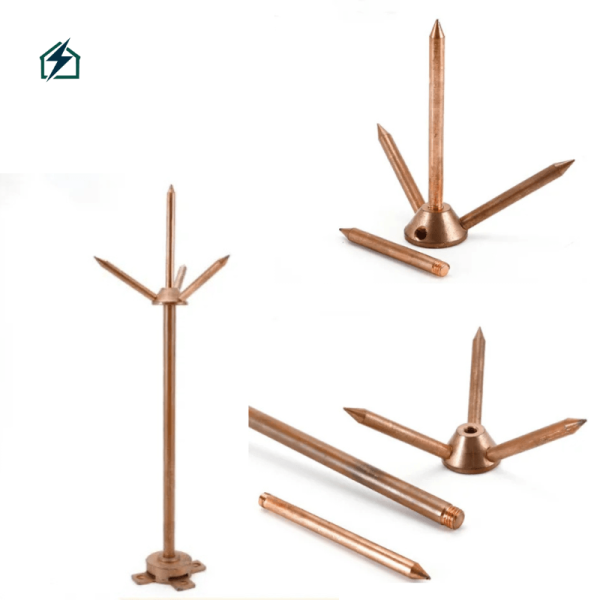 Copper Lightning Rod 200kA