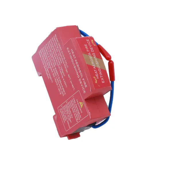 DIN Rail Mount Automatic Aerosol Fire Extinguisher for Electrical Equipment
